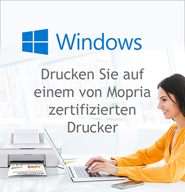 Mit dem Windows-Update vom 10. Oktober 2018 hat Windows Unterstützung für Mopria-zertifizierte Drucker hinzugefügt.