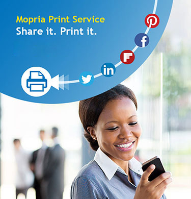 Mopria Print Service and share to print